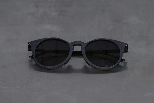 Rigards Black Frame Dark Gray Lens Glasses RG1059